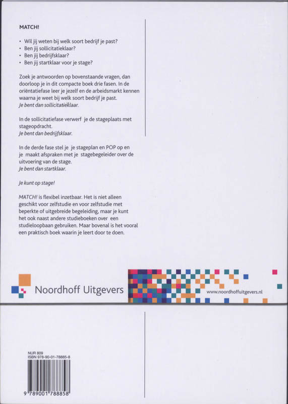 Achterkant van Match!