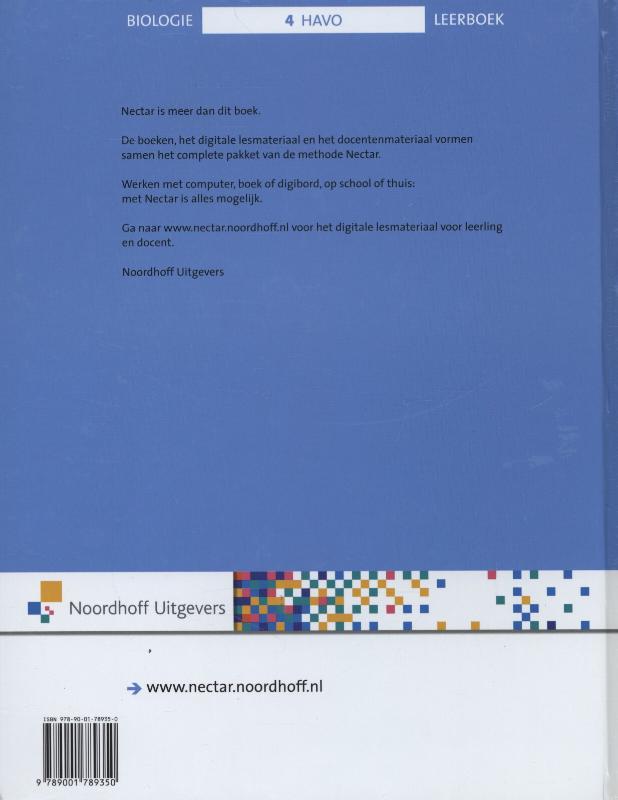 Achterkant van Leerboek