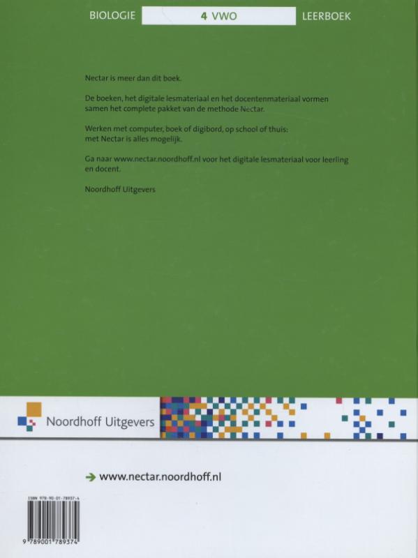 Achterkant van Leerboek