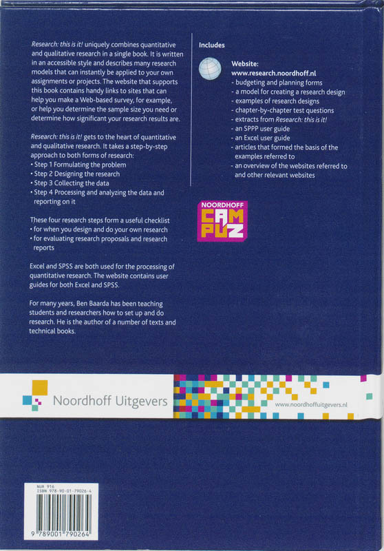 Achterkant van Research: this is it!