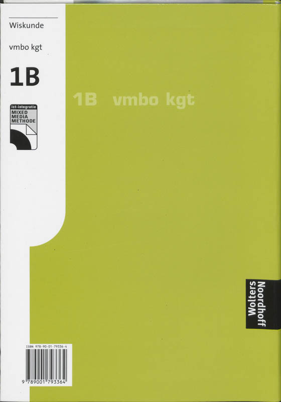 Achterkant van VMBOK(GT) 1 B