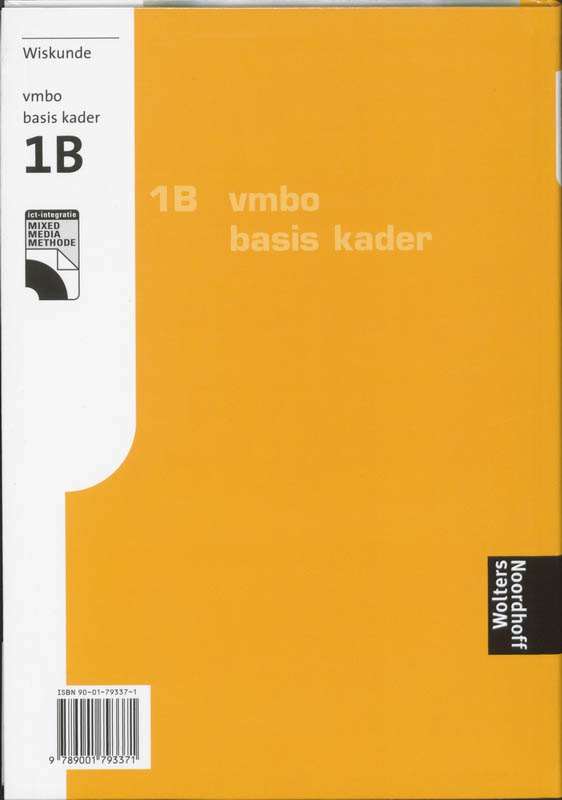 Achterkant van Hoofdboek