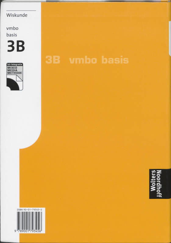 Achterkant van Leerboek