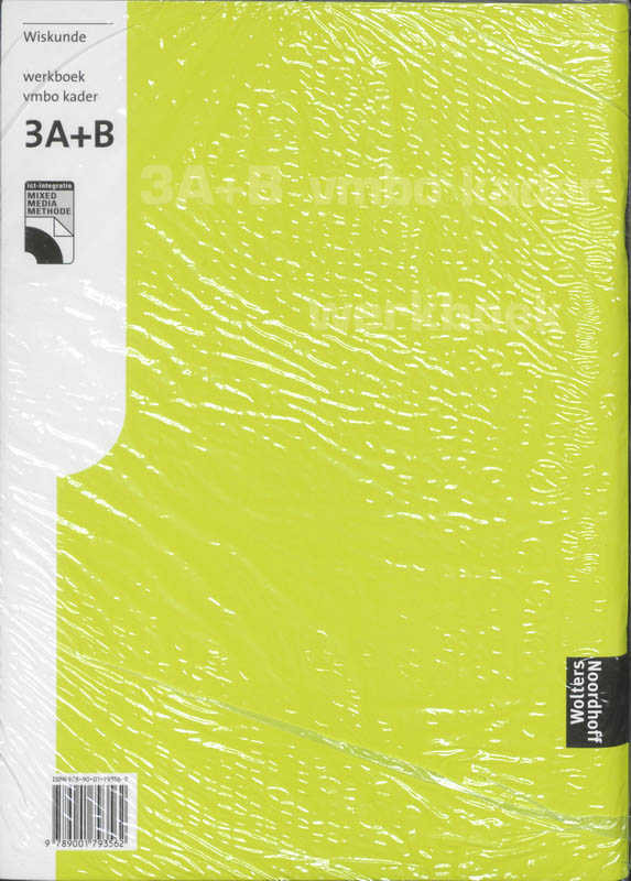 Achterkant van Werkboek