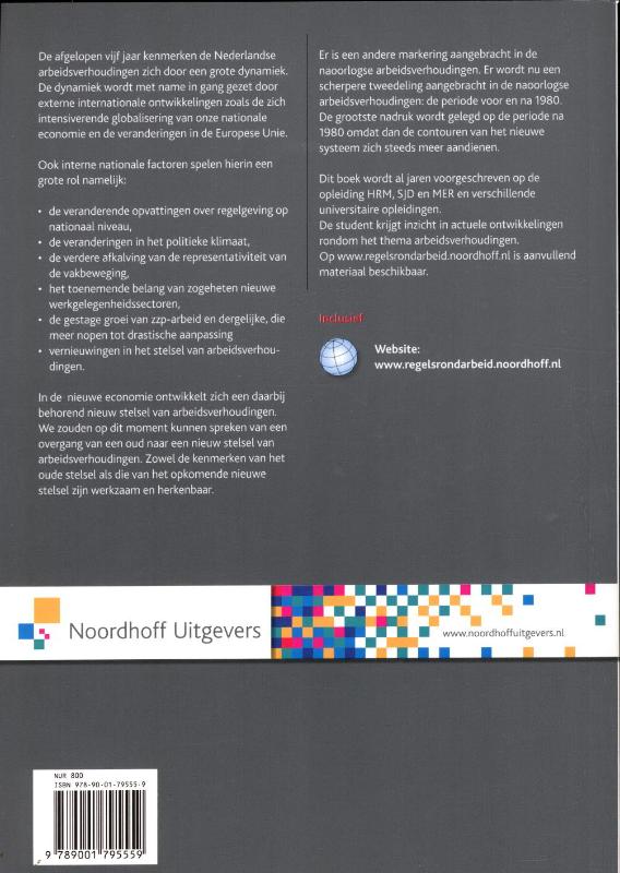 Achterkant van Regels rond arbeid