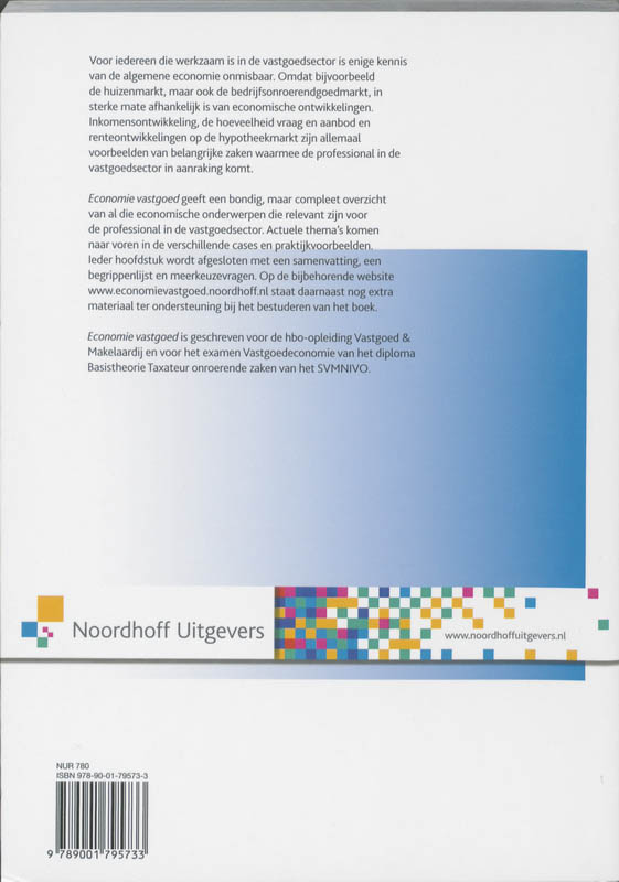 Achterkant van Economie Vastgoed