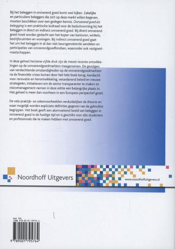 Achterkant van Onroerend goed als belegging