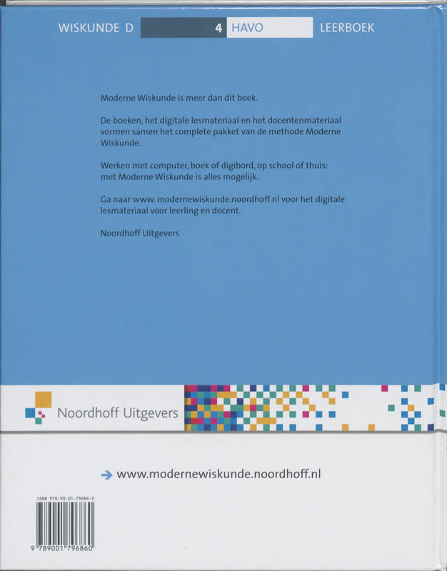 Achterkant van Leerboek