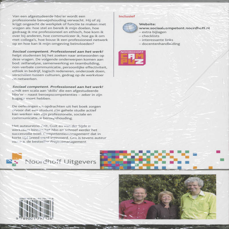 Achterkant van Sociaal Competent