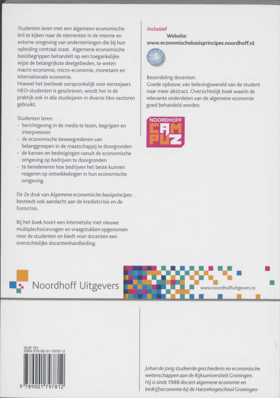 Achterkant van Algemene economische basisprincipes