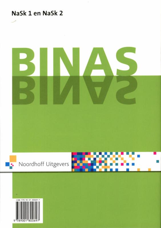 Achterkant van informatieboek