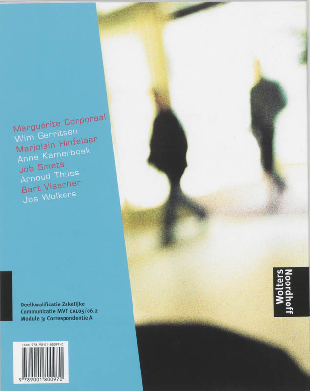 Achterkant van Tekstboek 2