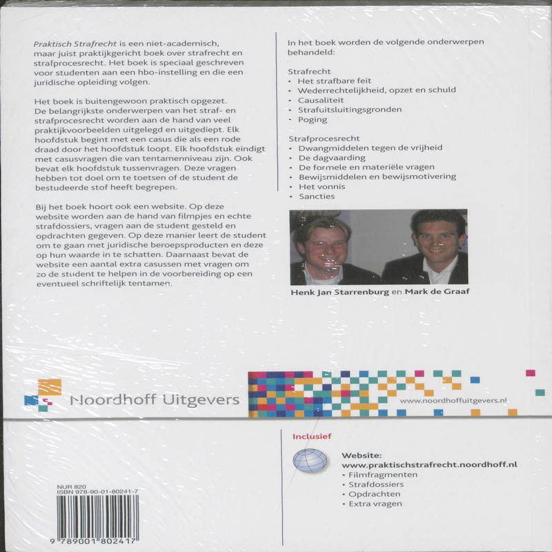 Achterkant van Praktisch Straf(proces)recht