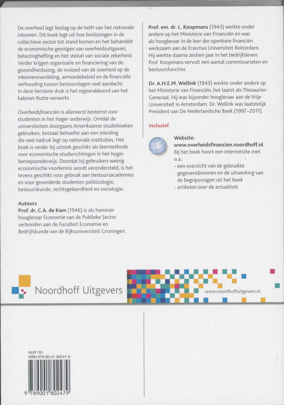 Achterkant van Overheidsfinancien