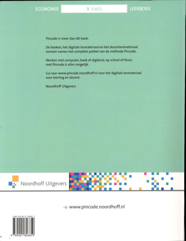 Achterkant van Leerboek