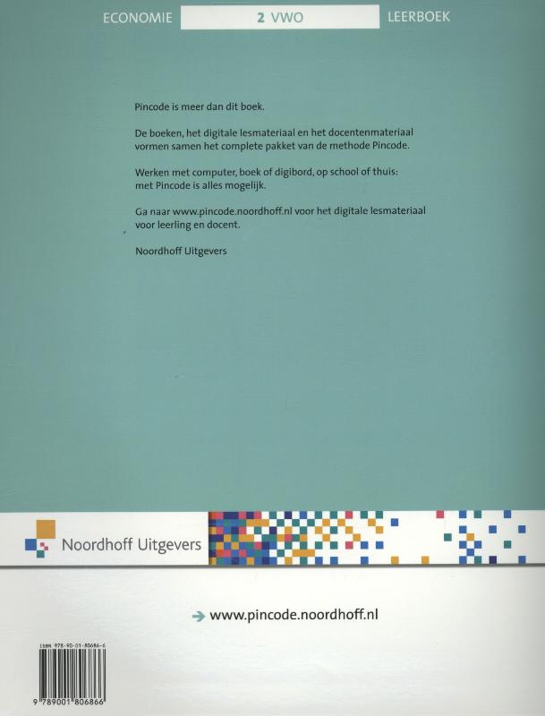 Achterkant van Leerboek