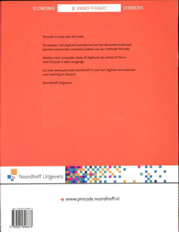 Achterkant van Leerboek