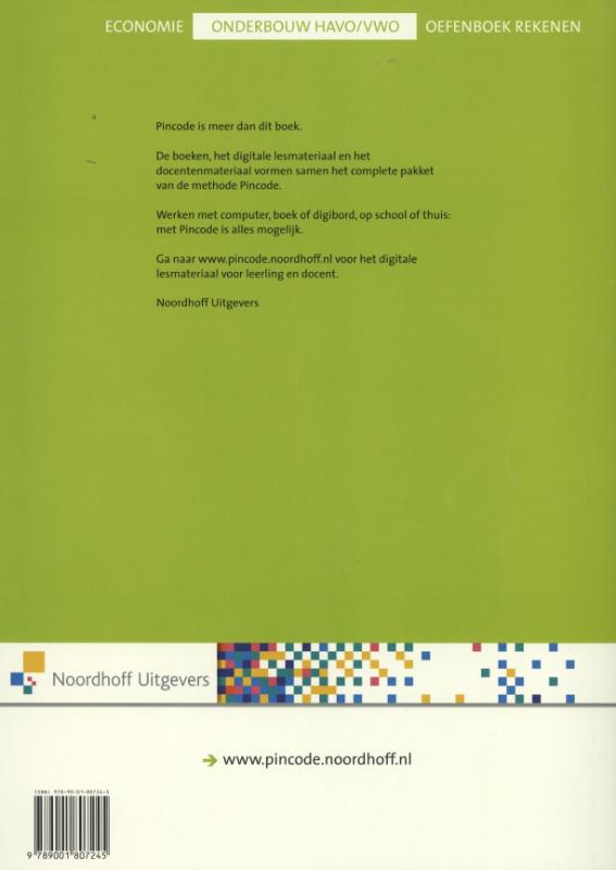 Achterkant van Oefenboek