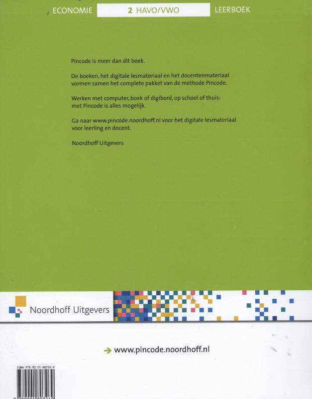 Achterkant van Havo vwo 2
