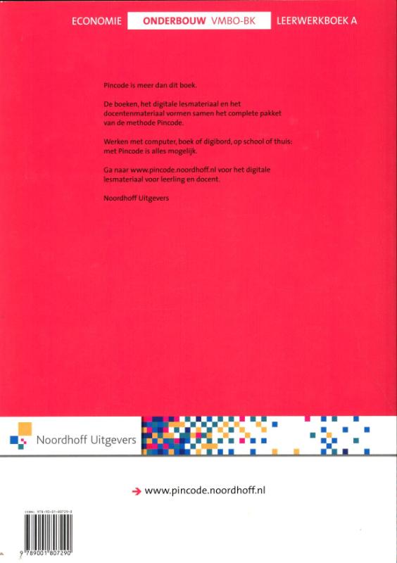 Achterkant van Leerwerkboek