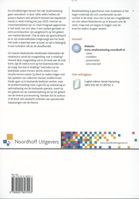Achterkant van Retailmarketing