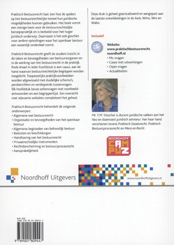 Achterkant van Praktisch bestuursrecht