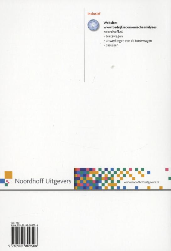 Achterkant van Opgaven en uitwerkingen