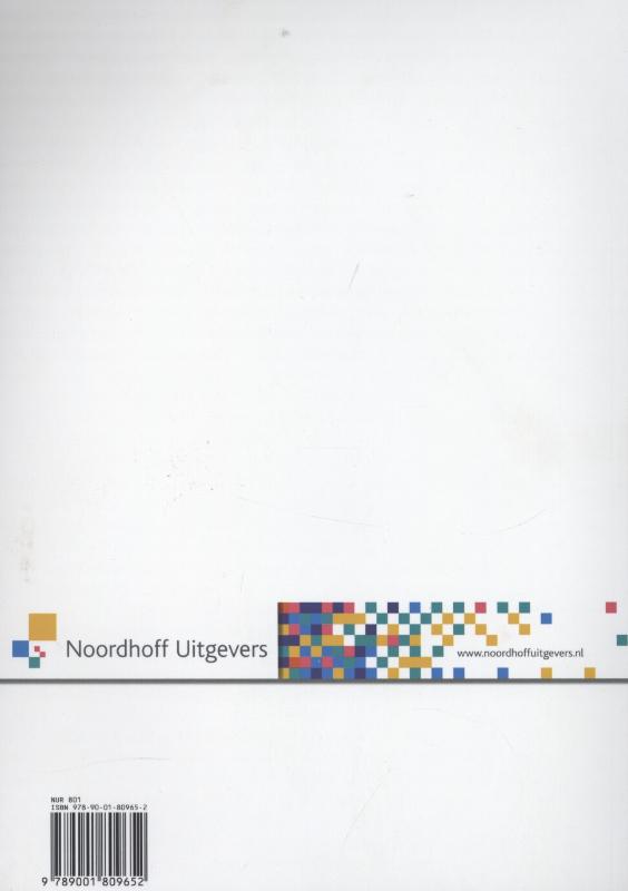 Achterkant van Werkboek