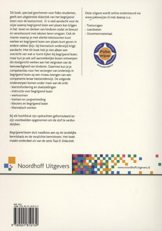 Achterkant van Begrijpend lezen