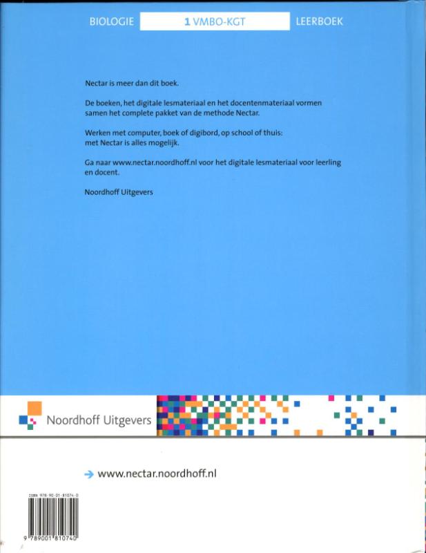 Achterkant van Leerboek