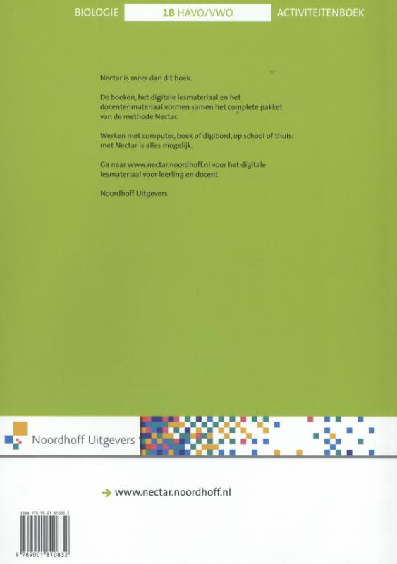 Achterkant van Activiteitenboek