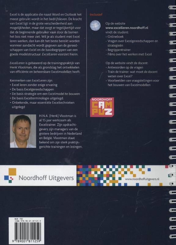 Achterkant van ExcelLeren