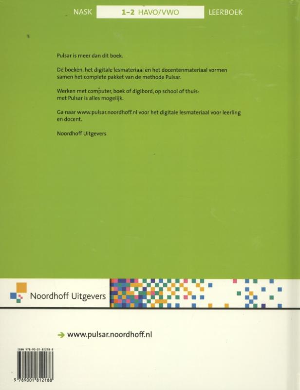 Achterkant van Leerboek