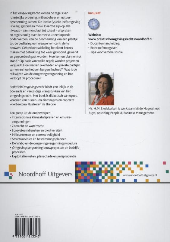 Achterkant van Praktisch omgevingsrecht