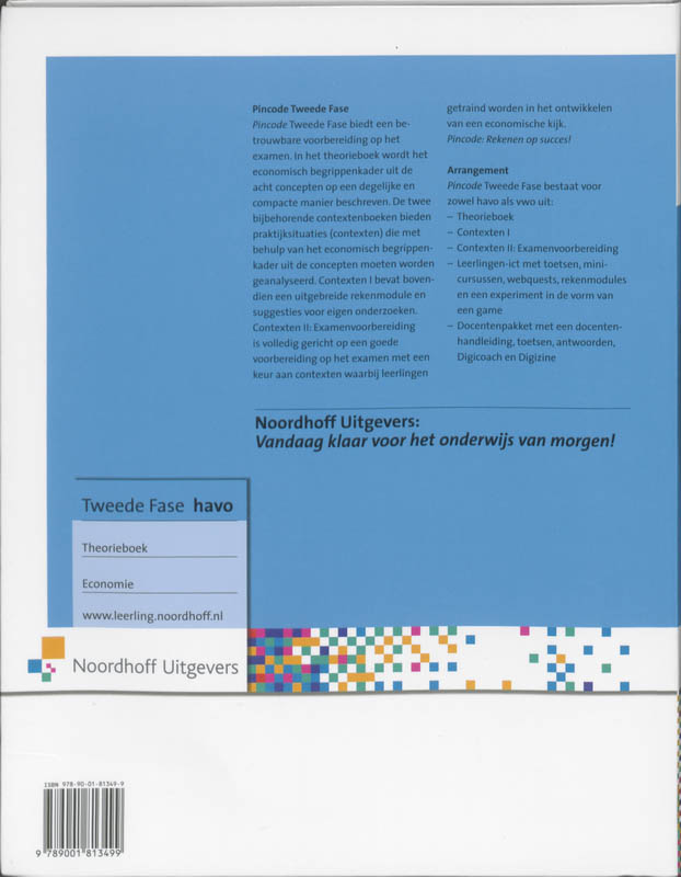 Achterkant van Theorieboek