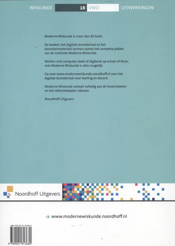 Achterkant van Uitwerkingen