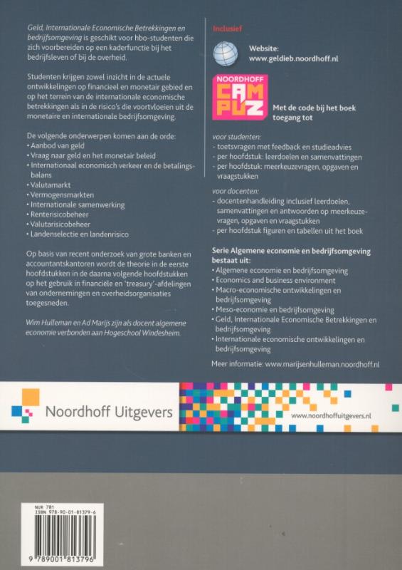 Achterkant van Leerboek