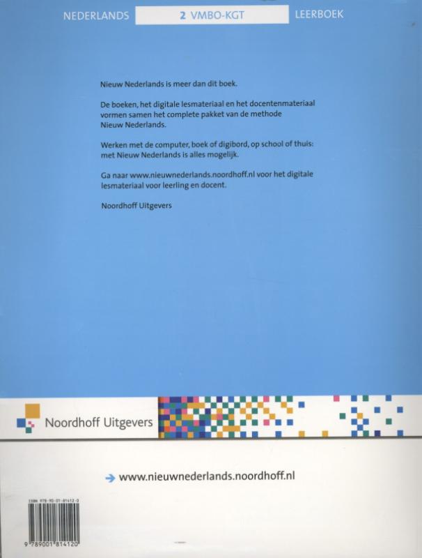 Achterkant van Leerboek