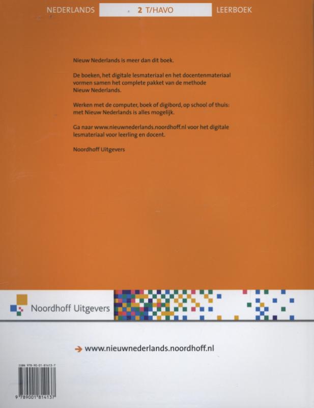 Achterkant van Leerboek