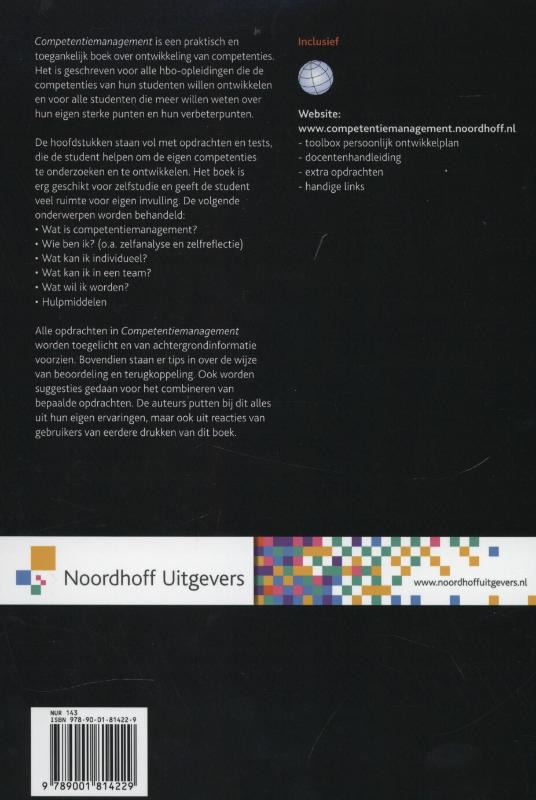 Achterkant van Competentiemanagement