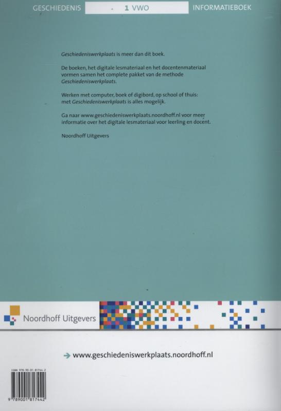 Achterkant van Informatieboek