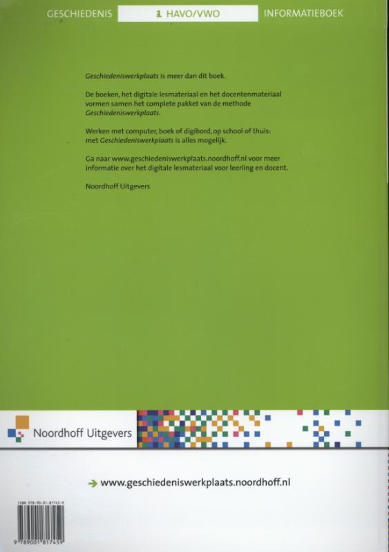 Achterkant van Informatieboek