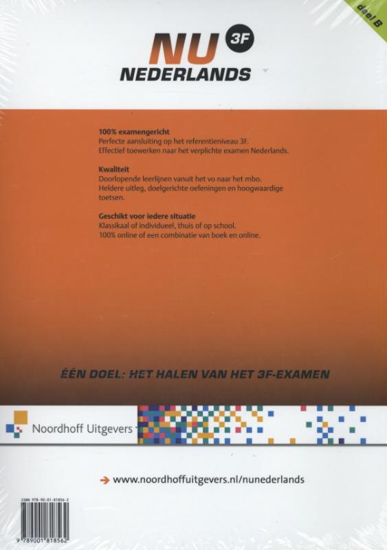 Achterkant van Leerwerkboek