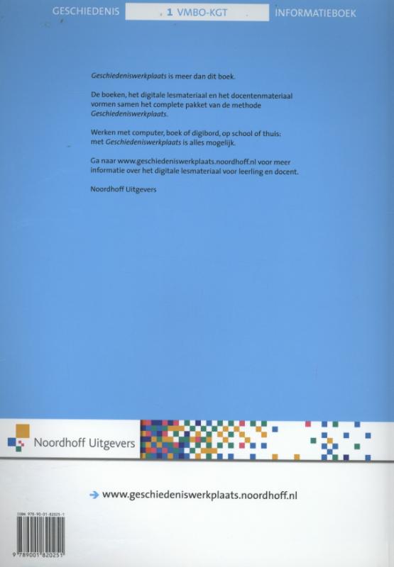 Achterkant van Informatieboek