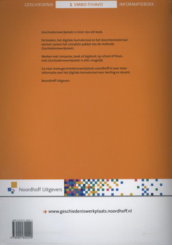 Achterkant van Informatieboek