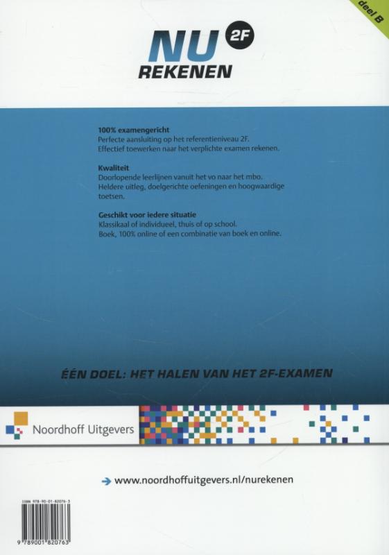 Achterkant van deel B 2F