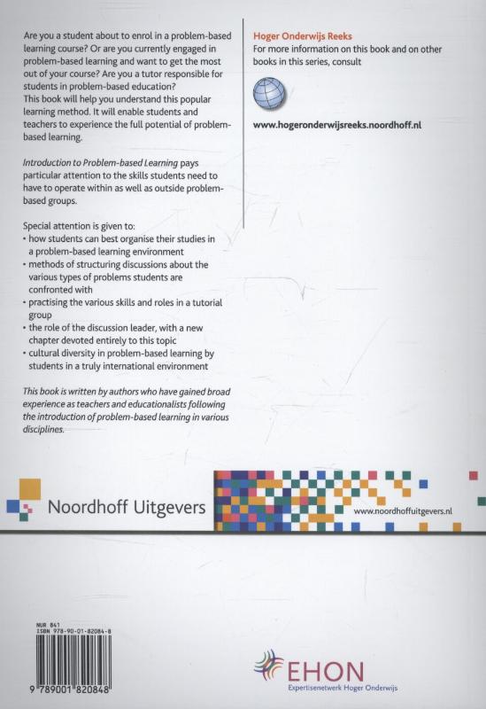 Achterkant van Introduction to problem-based learning