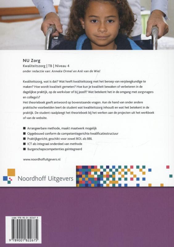 Achterkant van tekstboek