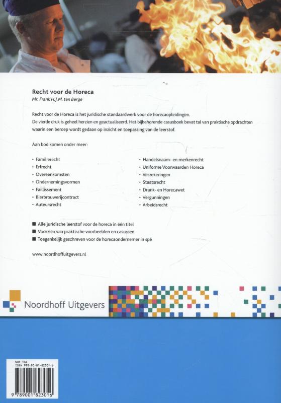 Achterkant van Handboek
