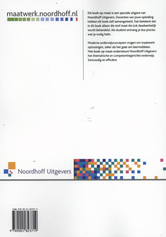 Achterkant van Financiele planning en beleggingen Beslissingen en planning Risicobeheer